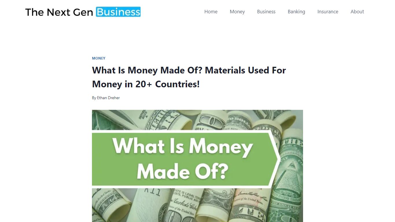 What Is Money Made Of? Materials Used For Money in 20+ Countries!